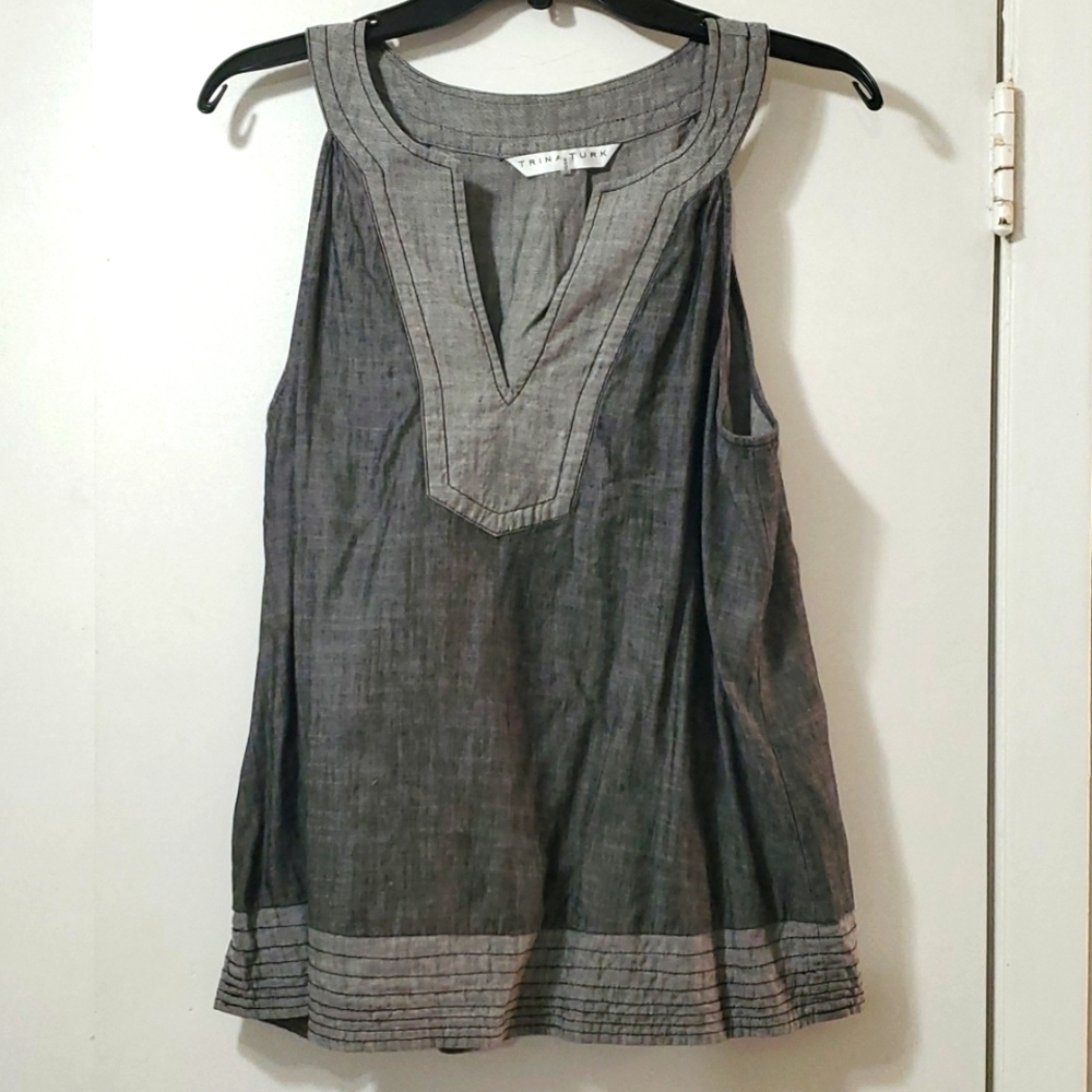 Trina Turk Tunic Sz M
